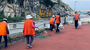 청정고성 서포터즈(죽왕) 지원봉사활동1