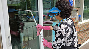 경로당 지원봉사활동1