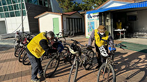 자전거대여소 지원봉사활동1